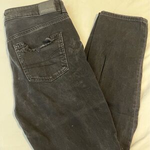 Women’s American Eagle Ripped Black Jeans